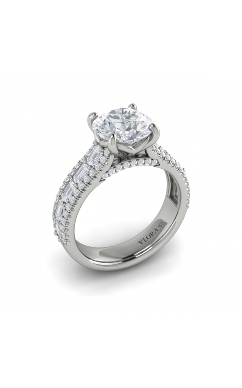 Vlora Classic Engagement Ring VSC20390-RD20-14WGproduct image