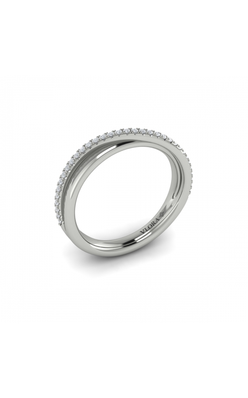 Vlora Stackable Wedding Band VW51064-14WGproduct image