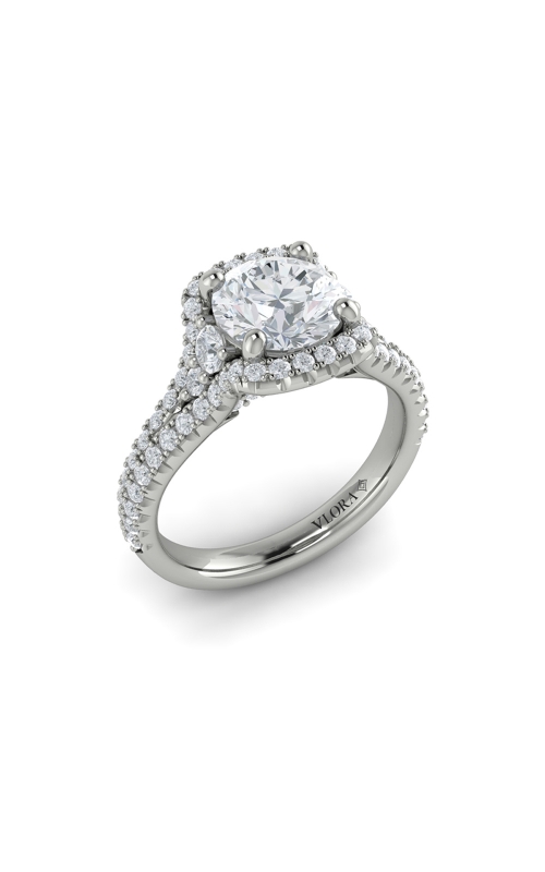 Vlora Classic Engagement Ring VSH20397-RD15-14WGproduct image