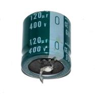 Nichicon CAP-400V-120UF-35-25-9