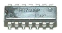 Hitachi Semiconductor HD7406P
