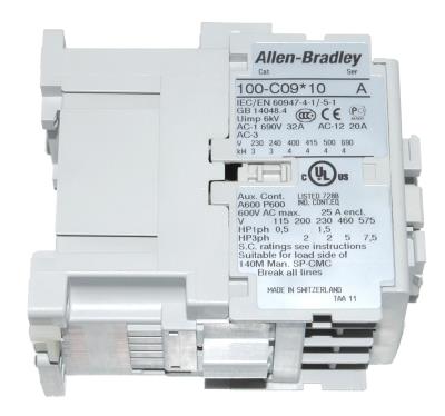 Allen-Bradley 100-C09D10 label image