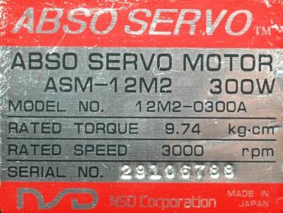 NSD 12M2-0300A label image