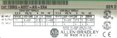 Allen-Bradley 1336S-A007-AN-EN4 label image