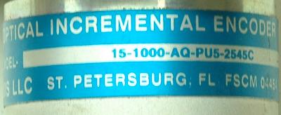 Sensor Systems LLC 15-1000-AQ-PU5-2545C label image