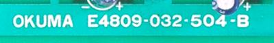 Okuma 1911-1106 back image