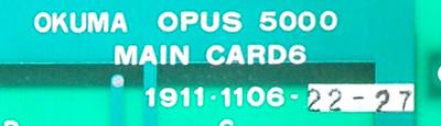 Okuma 1911-1106 label image
