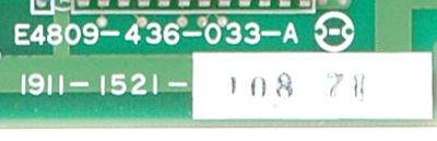 Okuma 1911-1521 label image