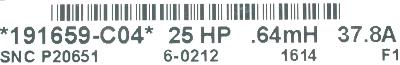 Allen-Bradley 191659-C04 label image