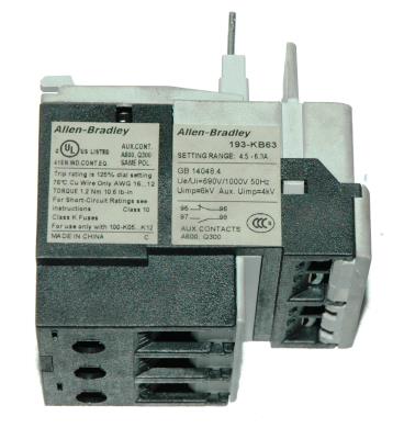 Allen-Bradley 193-KB63 back image