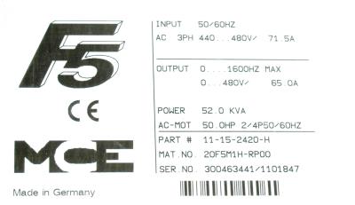 KEB 20F5M1H-RP00 label image