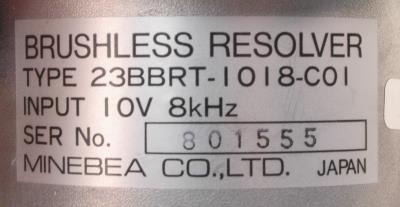 Minebea Co 23BBRT-1018-C01 label image