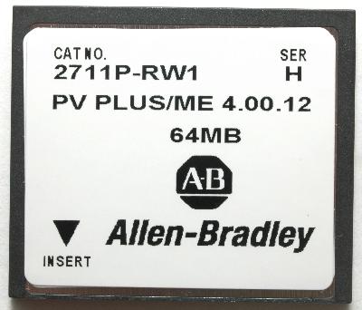 Allen-Bradley 2711P-RW1 label image