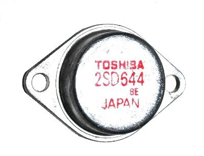 Toshiba 2SD644 front image