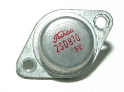 Toshiba 2SD870 front image