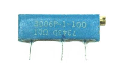 New Refurbished Exchange Repair  Bourns Inc Resistors 3006P-1-100 Precision Zone