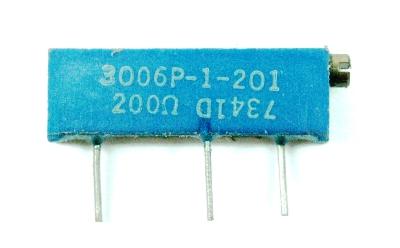 New Refurbished Exchange Repair  Bourns Inc Resistors 3006P-1-201 Precision Zone