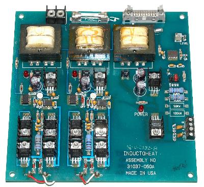 New Refurbished Exchange Repair  INDUCTOHEAT CNC Boards 31037-050A Precision Zone