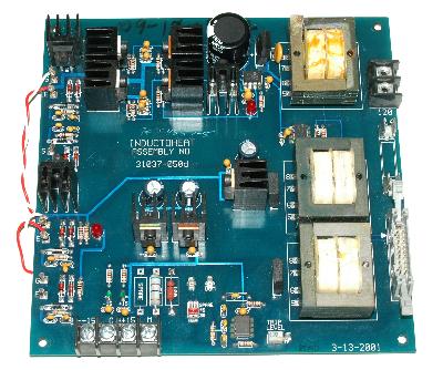 New Refurbished Exchange Repair  INDUCTOHEAT CNC Boards 31037-050D Precision Zone