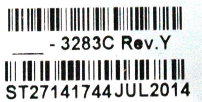 HAAS 3283C label image