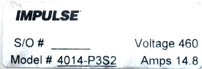 New Refurbished Exchange Repair  Magnetek Inverter-Crane 4014-P3S2 Precision Zone