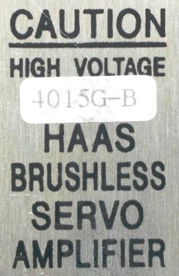 HAAS 4015G-B label image