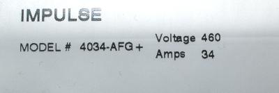 Magnetek 4034-AFG+ label image