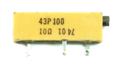New Refurbished Exchange Repair  Bourns Inc Resistors 43P100 Precision Zone