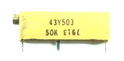 New Refurbished Exchange Repair  Bourns Inc Resistors 43Y503 Precision Zone