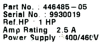 CraneMart 446485-05 label image