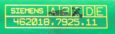 Siemens 462018.7925.11 label image