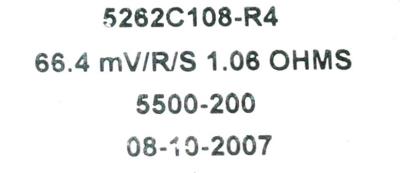 New Refurbished Exchange Repair  Ametek Motors-DC Servo 5262C108-R4 Precision Zone