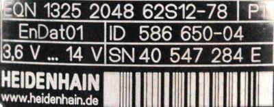 HEIDENHAIN 586650-04 label image