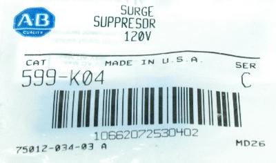 Allen-Bradley 599-K04 label image