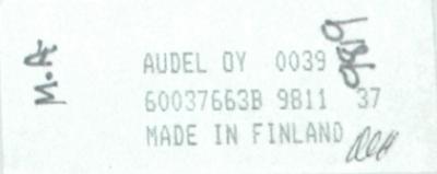 ABB 60037663B label image