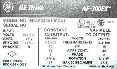 Fuji 6KAF343010E$A1 label image