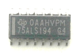 Texas Instruments 75ALS194 front image