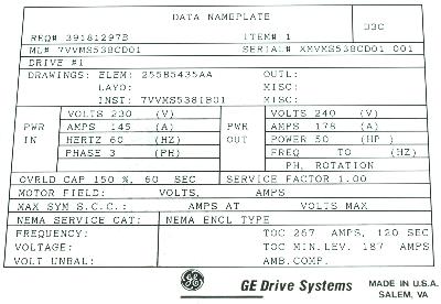 GE 7VVMS538CD01 label image