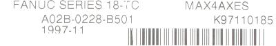 Fanuc A02B-0228-B501 label image
