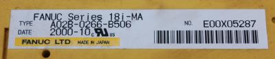 Fanuc A02B-0266-B506 label image