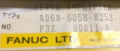 New Refurbished Exchange Repair  Fanuc Drives-AC Servo A06B-6058-H253 Precision Zone