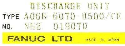 New Refurbished Exchange Repair  Fanuc Resistors A06B-6070-H500-CE Precision Zone