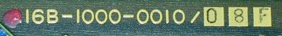 Fanuc A16B-1000-0010-08F label image