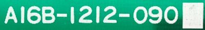 Fanuc A16B-1212-0901-13C label image