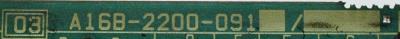 Fanuc A16B-2200-0913 label image