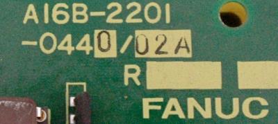 Fanuc A16B-2201-0440-02A label image