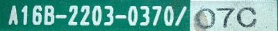 Fanuc A16B-2203-0370-07C label image