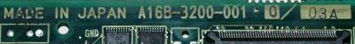 Fanuc A16B-3200-0010-03A label image