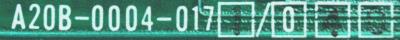 Fanuc A20B-0004-0171-040 label image