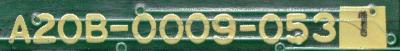Fanuc A20B-0009-0531 label image